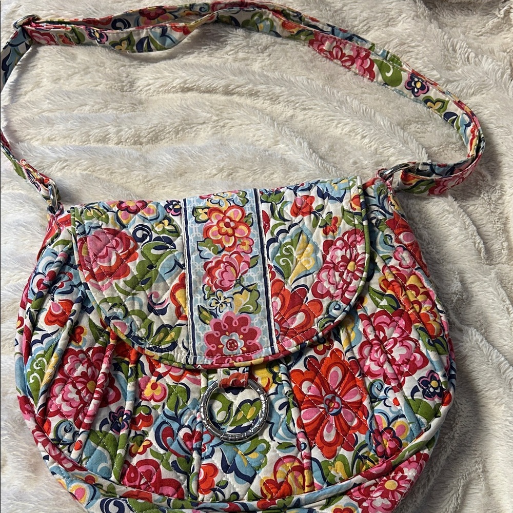 Vera Bradley Multicolor Floral Shoulder Bag
